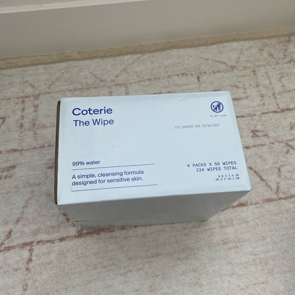 New Coterie The Wipe - White Box